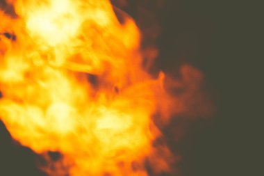 Sıcak karanlık odada buhar akış arka plan filtre.