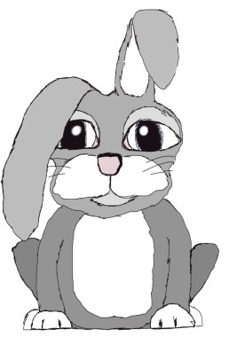 Büyük yuvarlak gözlü tavşan