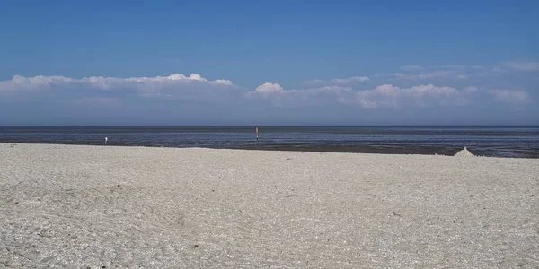 Een Zonnige Dag Het Strand — Stockfoto