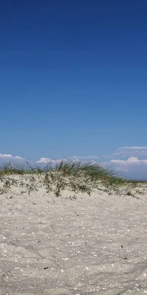 Una Giornata Sole Tra Dune Sul Mare — Foto Stock