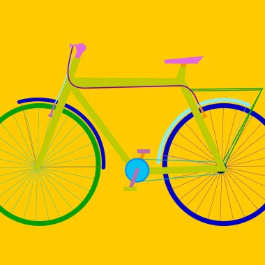 Etkinlikleri göstermek için bisiklet