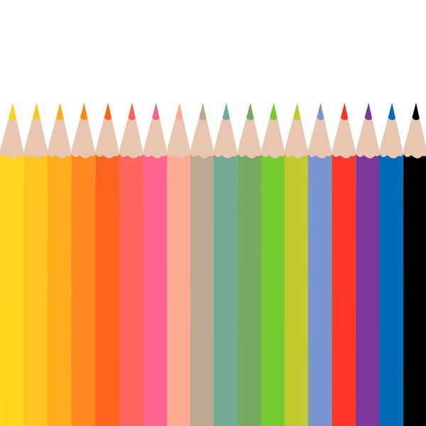 Drawing with a pencil shapes