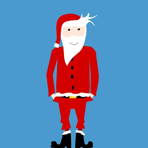 Babbo Natale Come Segno Del Periodo Natalizio — Foto Stock