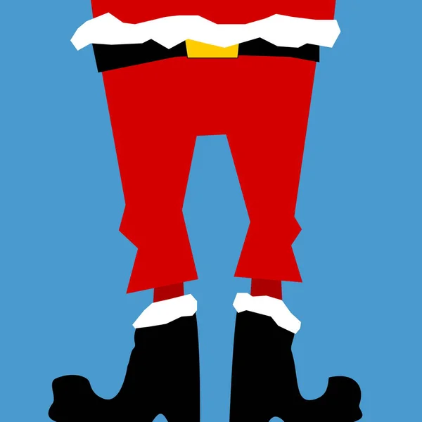 圣诞老人作为圣诞季的标志 — 图库照片