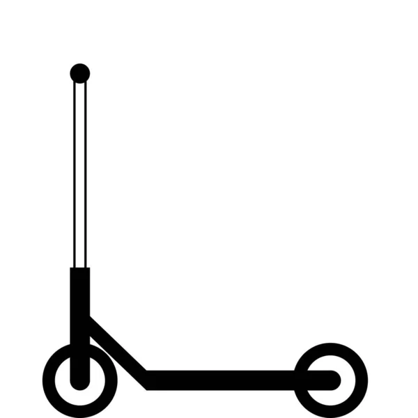 Icono Conducción Para Scooter — Foto de Stock