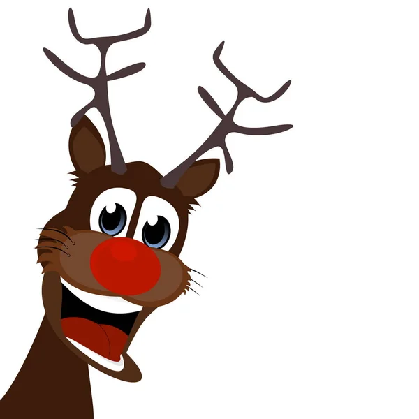 Rudolf Red Nose Reindeer — Stock Photo, Image