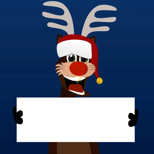 Rudolf Red Nose Reindeer — ストック写真