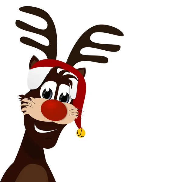 Rudolf Red Nose Reindeer — ストック写真