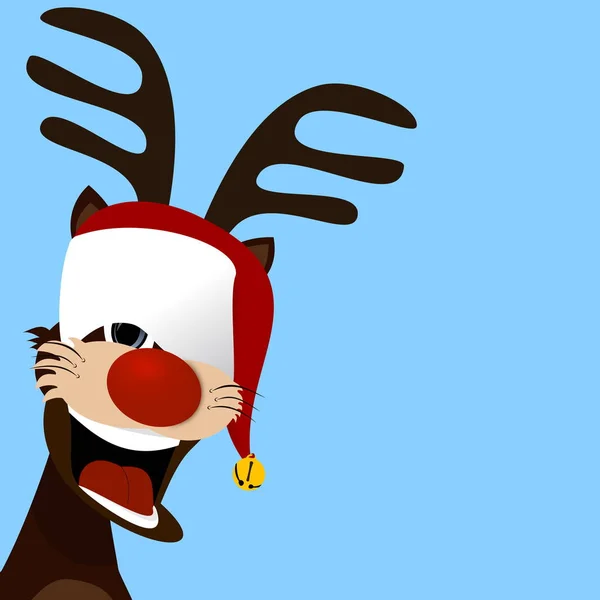 Rudolf Red Nose Reindeer — Stock Photo, Image
