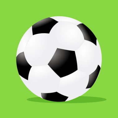 Eski moda deriden yapılmış bir futbol topu.