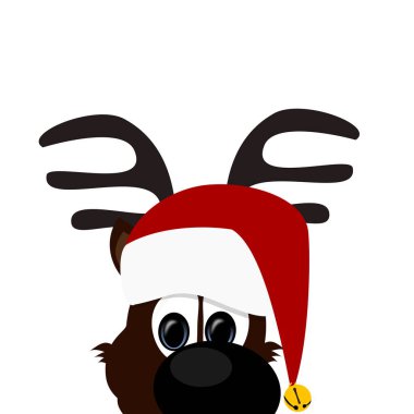 Noel zamanı ren geyiği