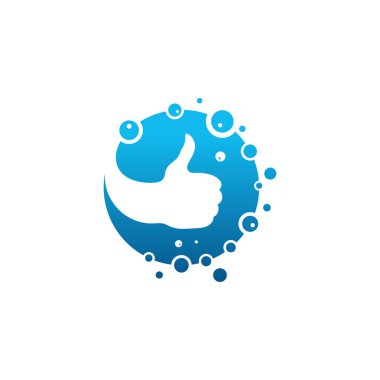 En İyi Temiz logo tasarımı konsept vektörü, Basit Temiz logo şablonu, Çevrimiçi Temizleme logosu sembolü