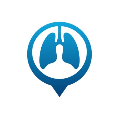 Ciğerler Logo tasarım vektörü, Ciğerler Forumu logo şablonu, Ciğerler Bakım simgesi