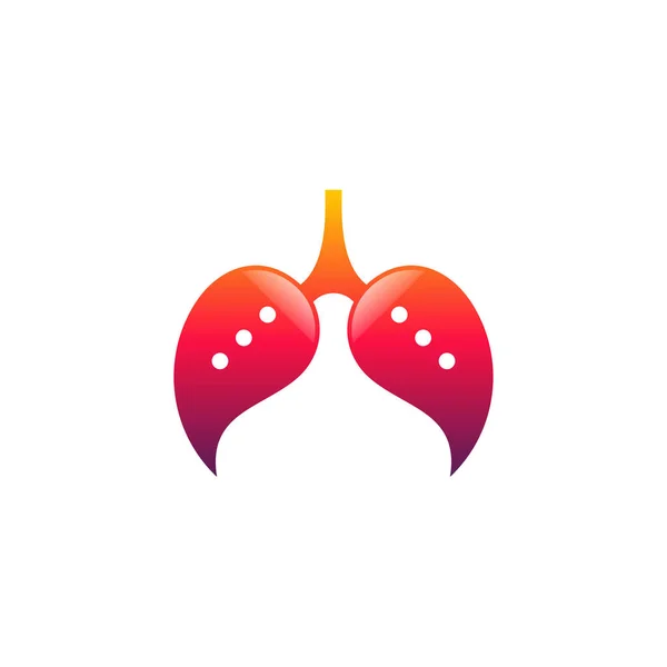 Lungs Consult Logo Designs Vector Lungs Forum Logo Template Lungs — Stock Vector
