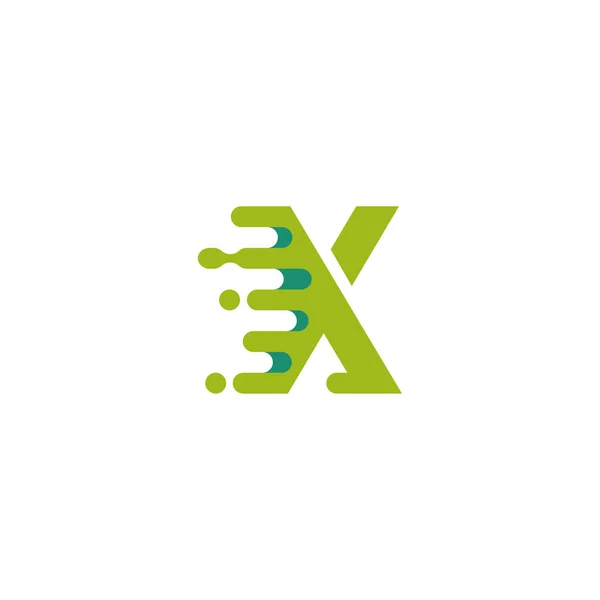 Швидке Переміщення Початкового Логотипу Вектор Технологія Бізнесу Шаблон Цифрового Логотипу — стоковий вектор