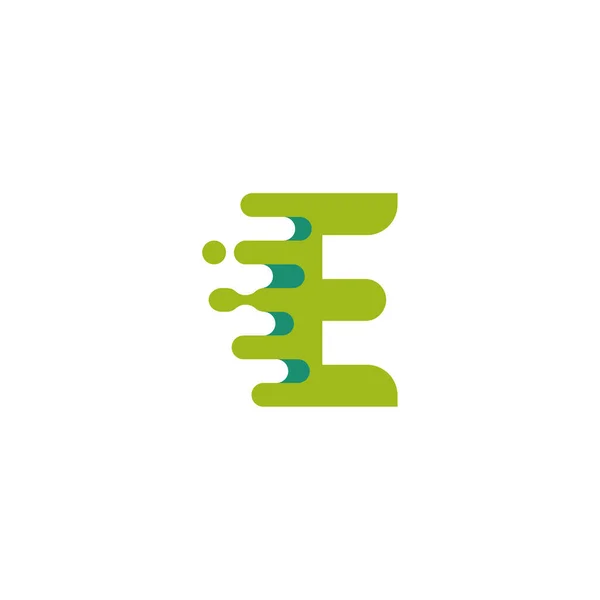 Fast Moving Modèle Logo Initial Vecteur Entreprise Technologique Logo Numérique — Image vectorielle