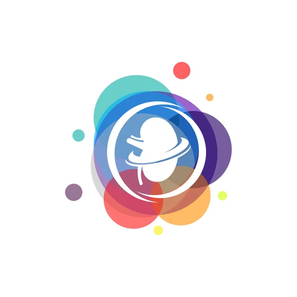 Renkli Böbrek Bakımı Logo Vektörü Böbrek Logosu Şablon Tasarımı Tasarım — Stok Vektör