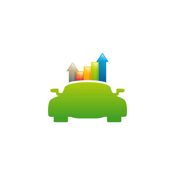 Automotive Logo Ontwerpt Concept Vector Car Finance Logo Ontwerpt Vector — Stockvector