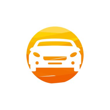 Soyut Çember Otomotiv logosu konsept vektörü, araba logosu sembolü tasarladı