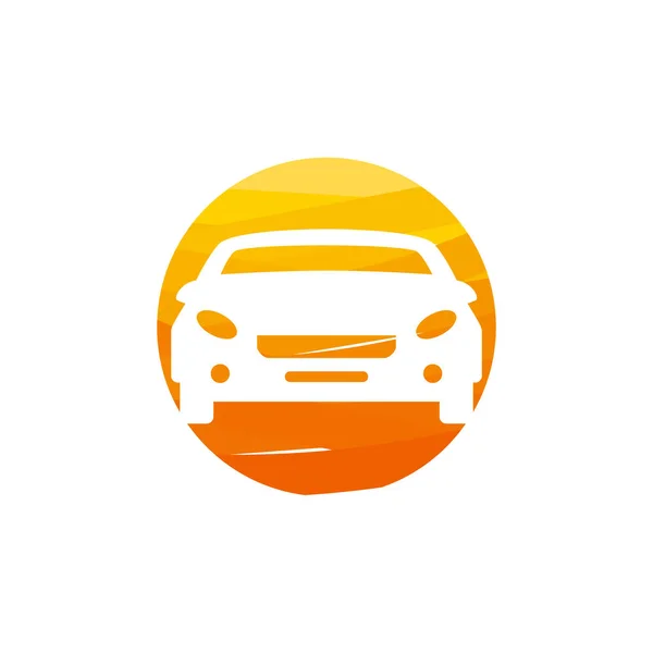 Концептуальный Вектор Логотипа Abstracle Circle Automotive Символ Логотипа Car — стоковый вектор