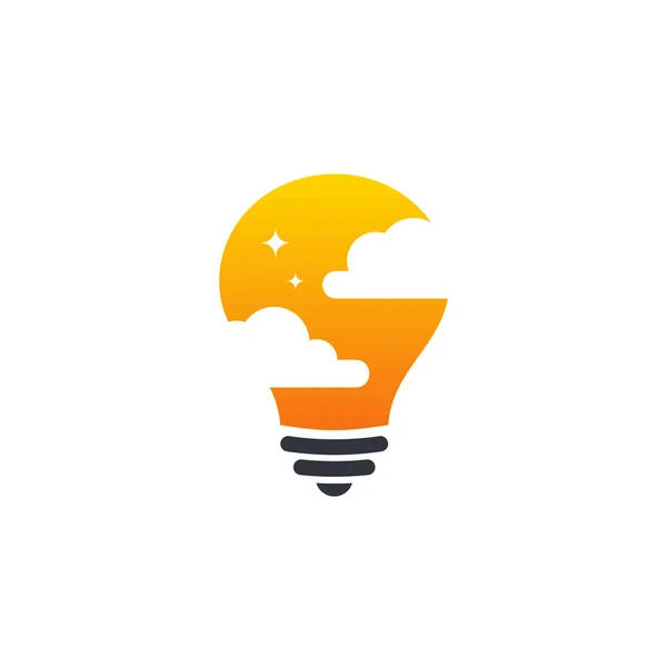 Online Ideas Logo Design Concept Vector Inspiration Logo Template — 스톡 벡터