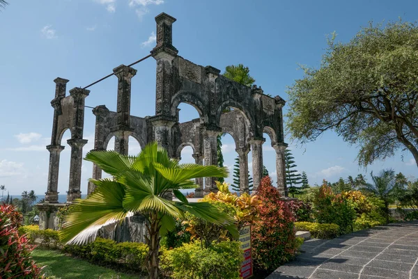 Minne Ruinerna Taman Ujung Water Palace — Stockfoto