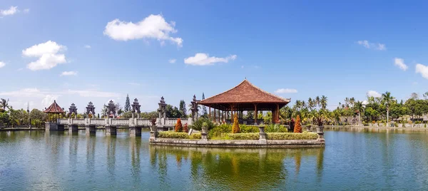 Панорама Развалин Водного Дворца Таман Уджунг — стоковое фото