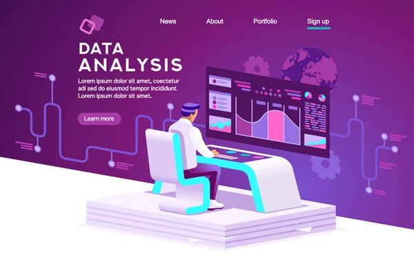 Rozhraní Pro Sledování Interakce Webových Stránek Interakce Infografiku Databáze Nebo — Stockový vektor