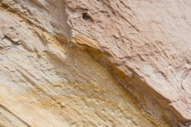 Doğal tortul kaya detaylarının soyut fotoğrafı