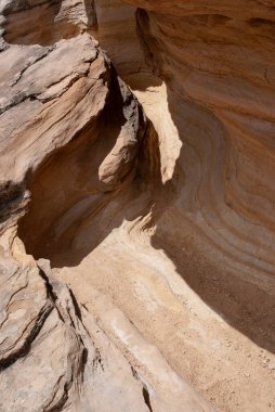 Kopya alanı ile soyut doğal kaya detayı arkaplanı