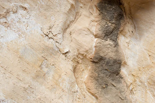 Streszczenie Zdjęcia Naturalnego Detalu Skały Osadowej — Zdjęcie stockowe