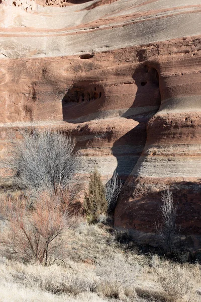 Westliche Colorado Sandstone Desert Canyon Landschaft — Stockfoto