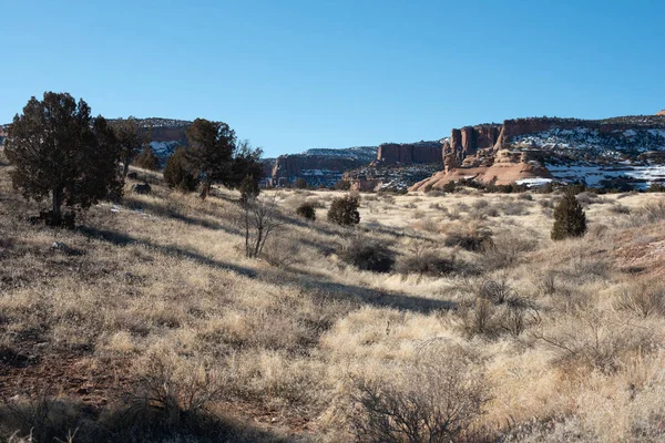 Westliche Colorado Sandstone Desert Canyon Landschaft — Stockfoto