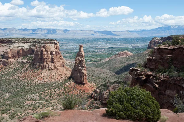 Independence Monument Eine Markante Felsformation Colorado National Monument — Stockfoto