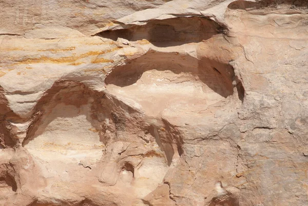 Abstract Shot Natural Detail Eroded Desert Sandstone — Stock Photo, Image