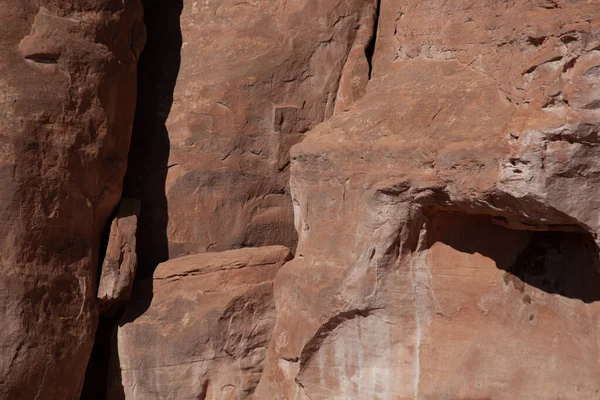 Abstract Shot Natural Detail Eroded Desert Sandstone — Stock Photo, Image