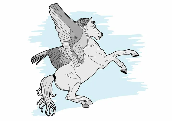 Pegaso. — Vector de stock