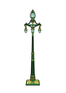 Vintage lambaların vektör illüstrasyonu, EPS 10 dosyası