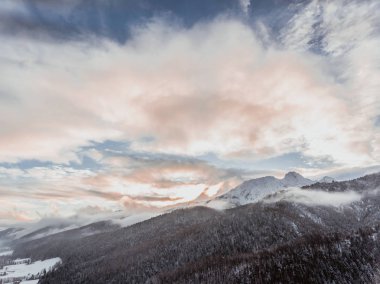 Tatry dağlara / Zakopane / hava panorama
