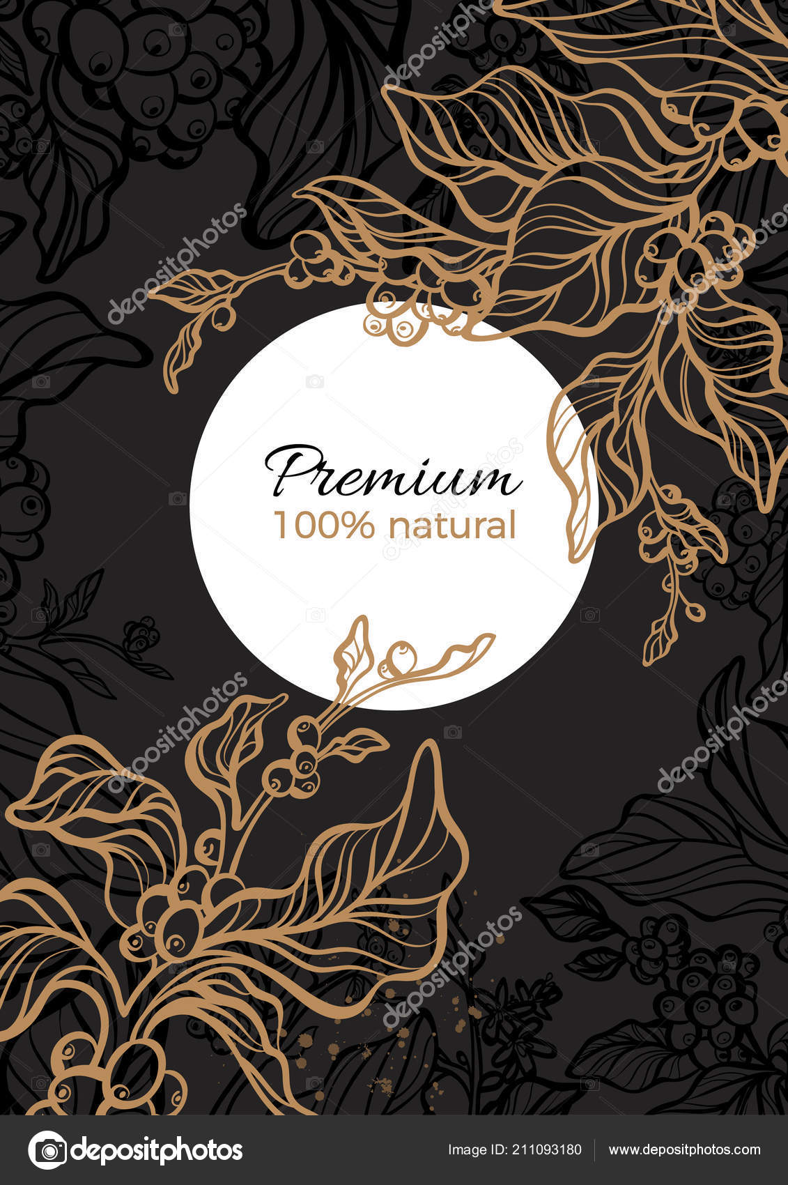 Vector Package Template Deco Design Banner Nature Card Stock Vector Image by #211093180