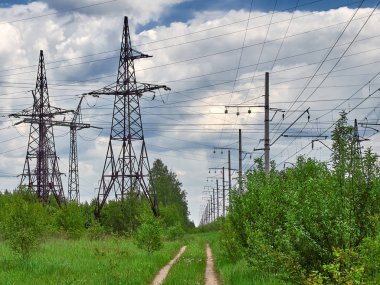 Elektro yeşil alanında destekler