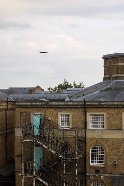 Architektura Budynki Londynie Ealing Budynki Cegły — Zdjęcie stockowe