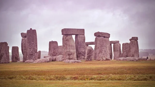 Grosses Pierres Stonehenge Angleterre Salisbury — Photo