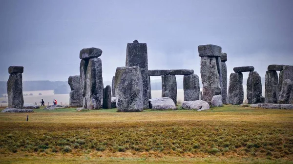 Grosses Pierres Stonehenge Angleterre Salisbury — Photo