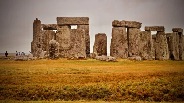 Grosses Pierres Stonehenge Angleterre Salisbury — Photo