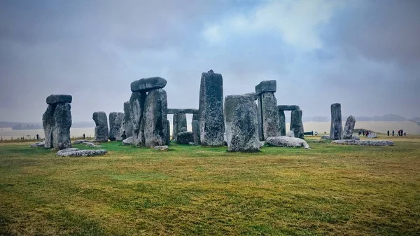 Grosses Pierres Stonehenge Angleterre Salisbury — Photo