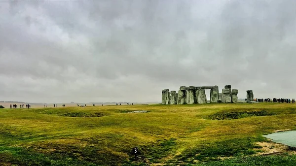 Große Steine Stonehenge England Salisbury — Stockfoto