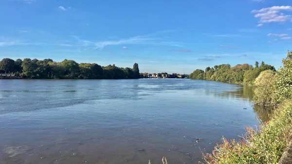 Fiume Londra Barnes Richmond Thames Concetto Città — Foto Stock