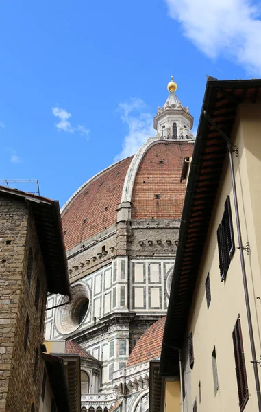 Catedral Florença Região Toscana Itália Enorme Cúpula Projetada Pelo Arquiteto — Fotografia de Stock
