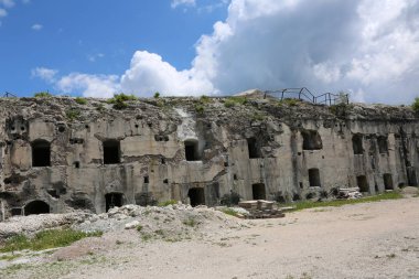 Forte Sommo Kuzey İtalya'daki antik kale Savaşı'Avusturya askerleri tarafından kullanılan adı